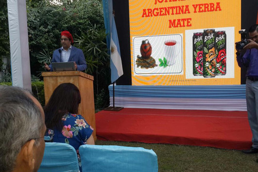 Image of Yerba mate launch in India