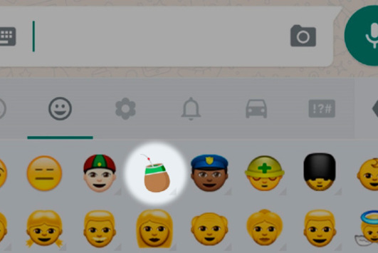 Image of El emoji del mate llega a whatsapp en el 2019