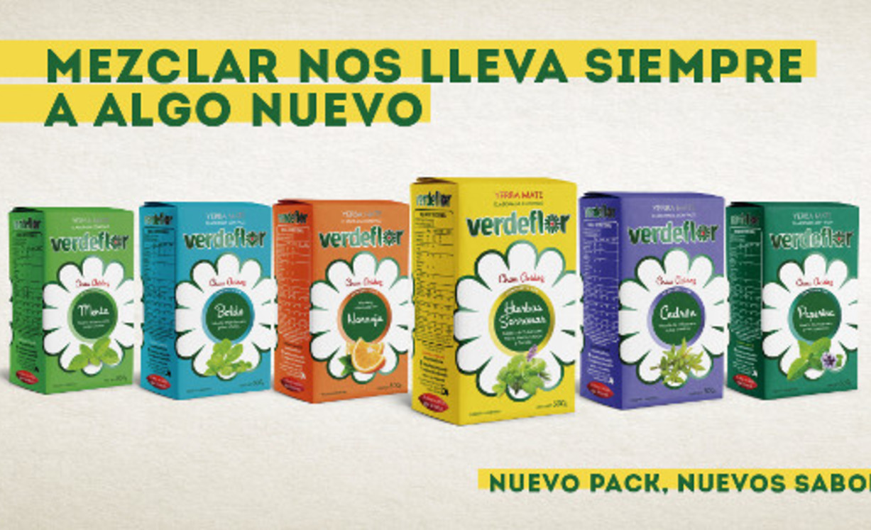 Image of Verdeflor suma m&aacute;s productos y un cambio de packaging