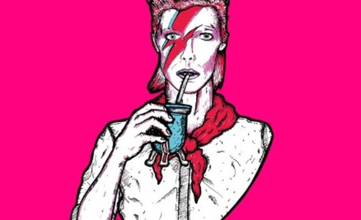 Imagen de David Bowie es un paquete de Yerba Mate