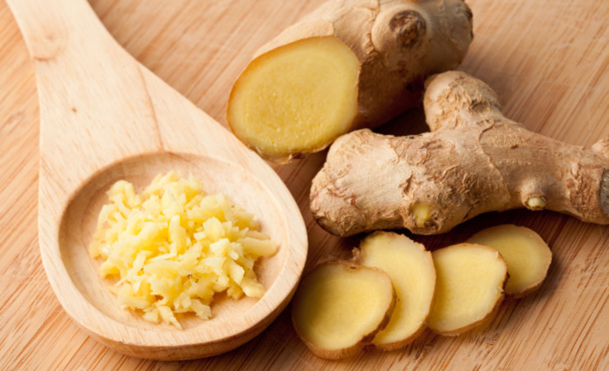 Ginger provides a variety of vitamins and minerals. It also contains antioxidants.