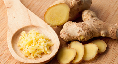 Ginger provides a variety of vitamins and minerals. It also contains antioxidants.
