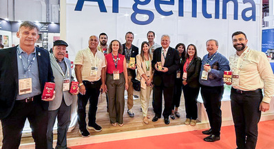 Imagen de La yerba mate argentina expone todos sus atributos en la principal expo alimentaria de Medio Oriente