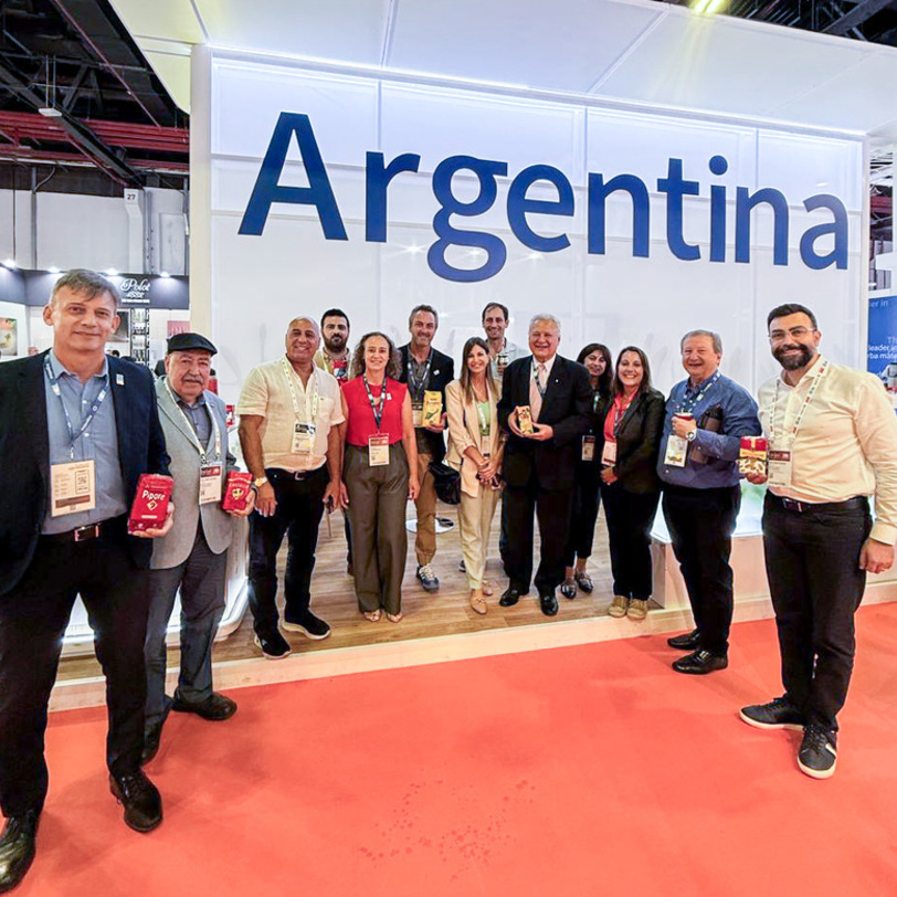 Imagen de La yerba mate argentina expone todos sus atributos en la principal expo alimentaria de Medio Oriente