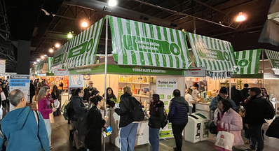 Imagen de La Yerba Mate Argentina, protagonista en una nueva edición de la feria Caminos y Sabores Imagen de La Yerba Mate Argentina, protagonista en una nueva edición de la feria Caminos y Sabores