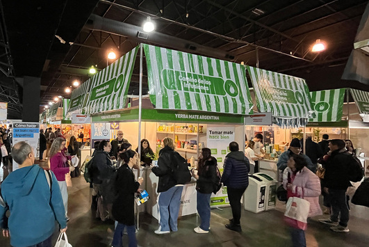 Imagen de La Yerba Mate Argentina, protagonista en una nueva edición de la feria Caminos y Sabores Imagen de La Yerba Mate Argentina, protagonista en una nueva edición de la feria Caminos y Sabores